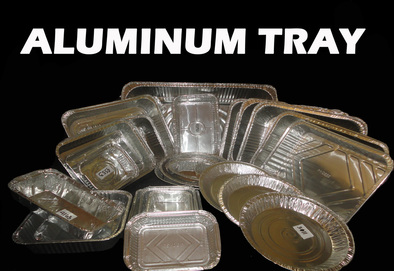 Silver Aluminum Trays in all sizes and shapes