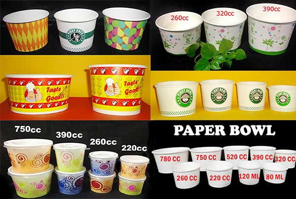 不同类型的纸碗和纸盖以便宜的价格出售!